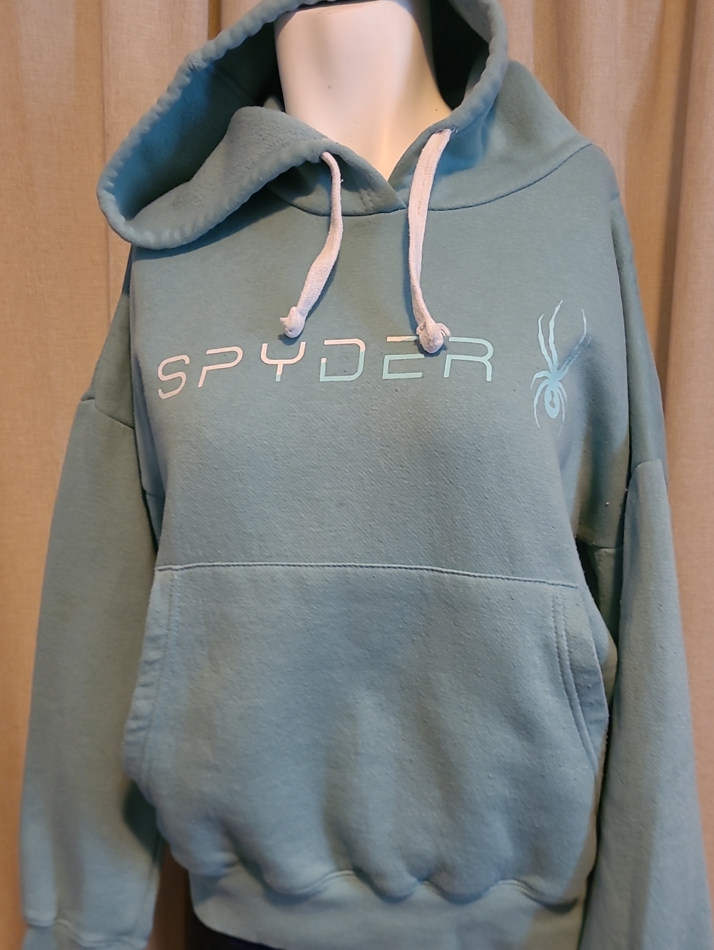 Spyder Women's Hoodie Sweatshirt in Seafoam Green